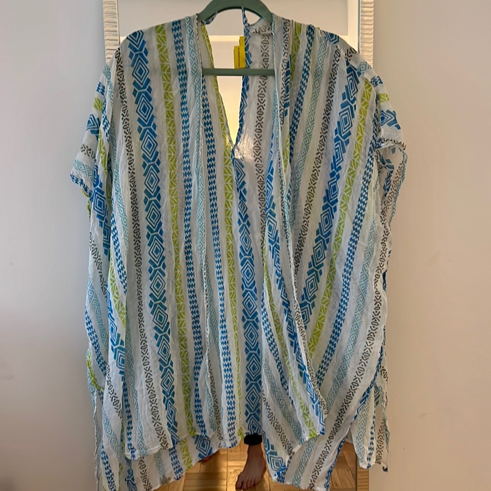 Roberta roller rabbit beach cover up